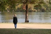 Jenn, walking