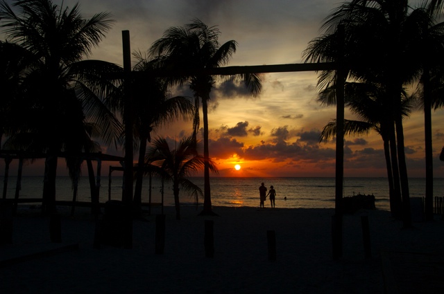 Sunset, Gate