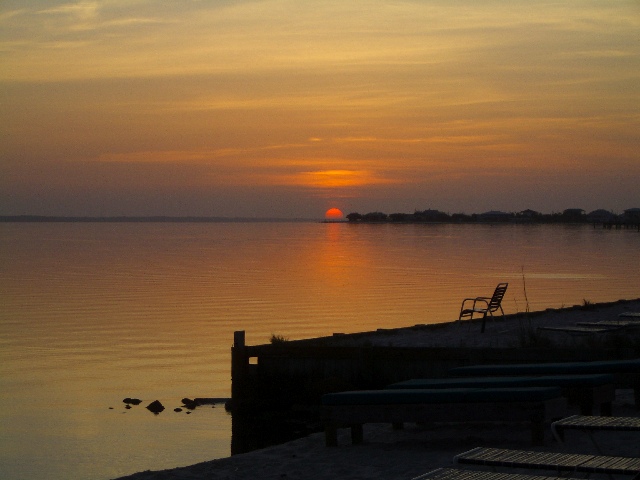 Sunrise over the Sound