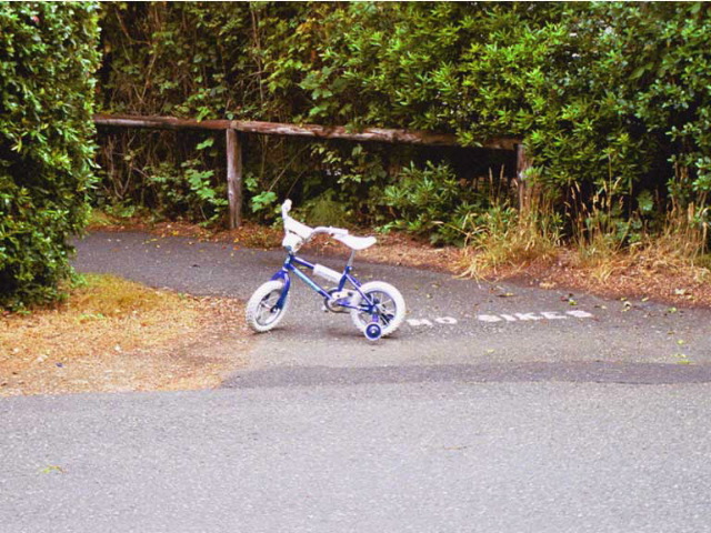 No bikes.